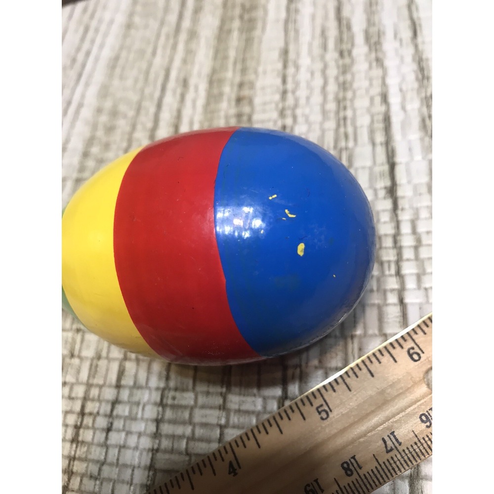 Melissa and Doug 8" Wooden Maraca Baby Kids Musical Instruments Sensory Toys - Picture 5 of 5